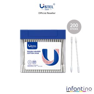 Infantino | Ustel Dual Tip Cosmetic Cotton Swab (200 Sticks)