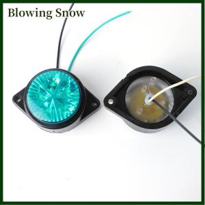 Blowing Car Circular Carriage Corner Light Freight Car Color LED Electronic Edge Light Creative Warning Light Outer Roof Height Lamp