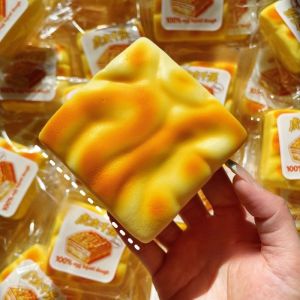 Squishy Simulated Bread Squeeze Toy Stress Relief Slow Rising Sensory Fidget Toys for Anxiety ADHD Adults Squeeze Toys