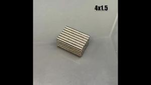 50~10000pcs 4*1.5mm Thin Strong Round MagnetSmall Magnets for Craft Diy Office Whiteboard Refrigerator Fridge