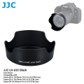 JJC Lens Hood Shade Replace EW-63C for Canon RF 24-50mm f/4.5-6.3 IS STM Lens, EF-S 18-55mm f/3.5-5.6 IS STM Lens & EF-S 18-55mm f/4-5.6 IS STM Lens on Canon EOS R50 V R8 R10 R7 R50 V 90D 80D 77D. 
