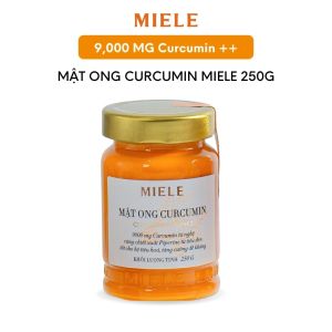 Mật ong nghệ curcumin Miele 250g 400g 700g
