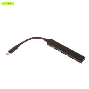 【E-WOITD】 1 Piece PC phụ kiện máy tính USB 3.0 HUB USB Hub 4 cổng tốc độ cao loại C SPLITTER 5Gbps Multiport Hub 4 USB 3.0 2.0 cổng