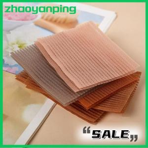 zhaoyanping 10ชิ้นสติกเกอร์แฟชั่นติดหน้าม้าด้านหน้าแบบใหม่แผ่นปะติดแผ่นสติกเกอร์สีพาสเทลหน้าม้าเทปมายากลของขวัญสำหรับสาวๆ