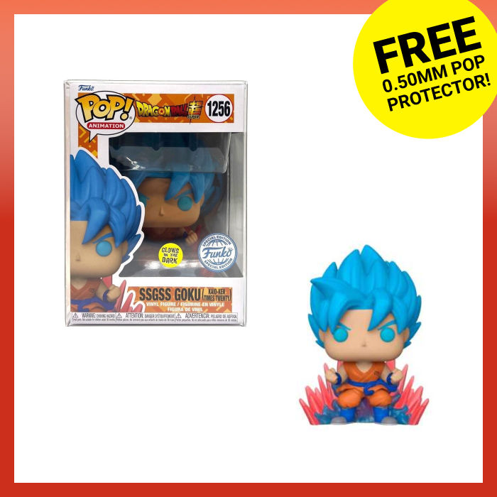 Kaio Ken Super Saiyan God Goku Pop Vinyl Animation Dragon Ball