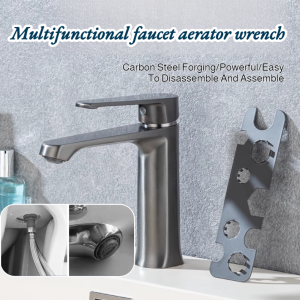 [Ready stock] Carbon steel material moisture-proof and corrosion-resistant multi-opening wrench Multi-function faucet aerator wrench