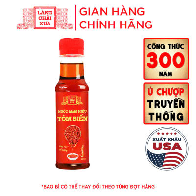Nước mắm tôm biển Làng Chài Xưa 125ml Hồng Ngọc Đại Dương 300 năm truyền thống ngon khó cưỡng.