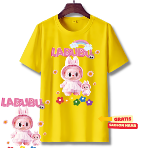 BAJU DISTRO KAOS ANAK LABUBU GRATIS CUSTOM NAMA - PART 1
