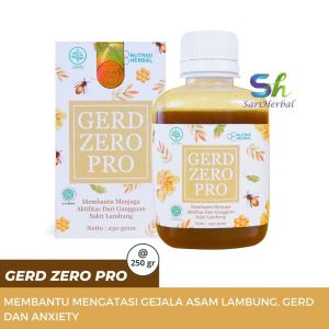 gerd zero pro obat lambung maag maagh magh ( kombo 4 box)