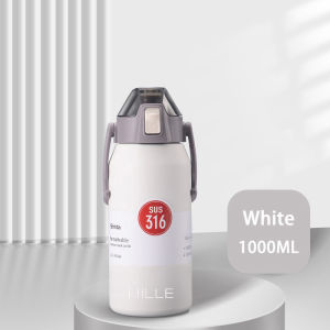 Sport Bottle 316 Stainless Steel 24H Warm/Cool Vacuum Flask Big capacity Sports Flask Cellphone Stand Handle Tumbler