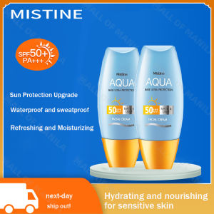 Mistine Sunscreen Sunblock Moisturizer Facial Body Cream SPF50+ PA+++ 60ml