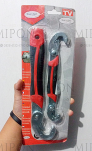 Snap n Grip Kunci Pas Inggris Serbaguna Multifungsi