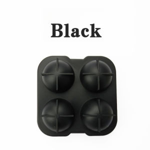 MLADEN 4/6 Grid Ice Cube Molder Reusable Ice Ball Maker Silicone Tray with Lid Homemade Ice Cube Tool