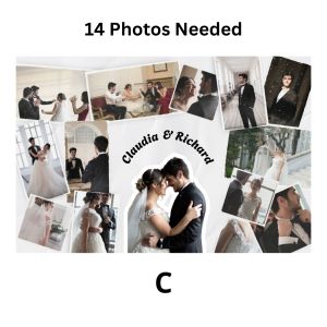 【Mach Photo】4R 3D Wooden Frame Matte Photo FREE Design Preview Wall Decor Housewarming Farewell Valentines Birthday Gift