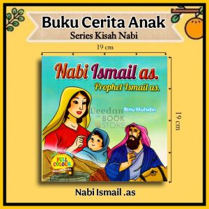 Buku Cerita Seri 25 Nabi Bilingual 2 Bahasa Full Warna