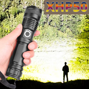 xhp50 most powerful flashlight 5 Modes usb Zoom led torch xhp50 18650 or 26650 battery Best Camping Outdoor