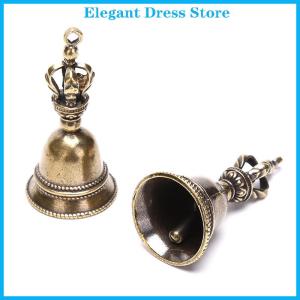 [K&P Elegant]👗👗 Brass Handicraft Magic Bell Wind Bell Tibetan Bronze Bell Keychain Pendant