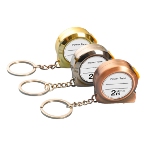 Light Weight ABS Mini Measuring Tape With Secure Locking System And Flexible Steel Construction Retractable