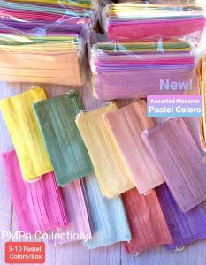 PMPH DISPOSABLE FACEMASK DISPOSABLE FACEMASK 3d facemask ASH GRAY whte FACEMASK black assorted color rainbow facemask WITH A BOX OMBRE GRADIENT FACEMASK RAINBOW FACEMASKGRAY FACEMASK DISPOSABLE GRAYOCEAN BLUEAQUA BLUELIGHT BLUE FOR ADULT FOR ADULT