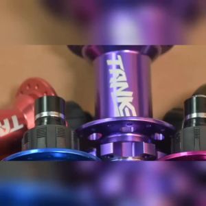TANKE Dirt Jump Hub Single speed Locks Aluminum Alloy 32holes 120point 135*10mm DJ MTB hubs Locking ring 6 claws 3 teeth BMX Bike