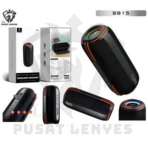 S815 - Speaker LENYES S-815 30W Wireless Speaker Bluetooth 5.3 Portable Hifi Stereo Bass RGB Light Waterproof IPX6 TWS