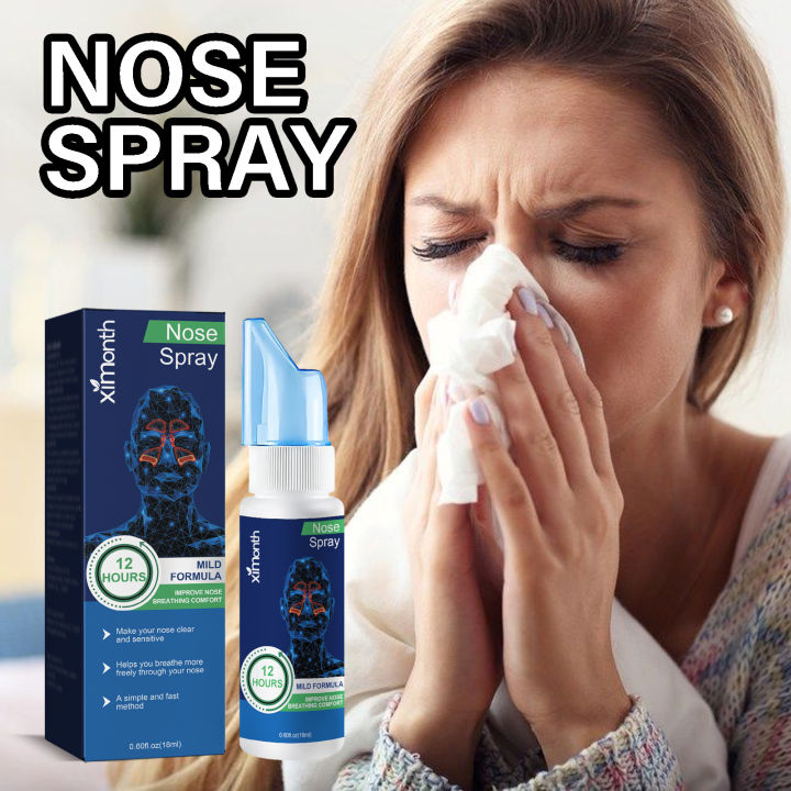 Nose Blockage Spray Cleansing Spray For The Lungs Nose Relief In