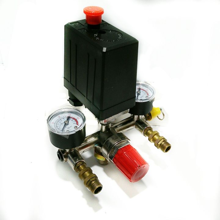 wipro Otomatis Kompresor Regulator Set Lengkap Automatic Air Compressor ...