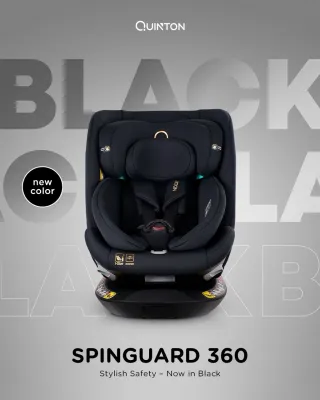 Quinton SpinGuard 360 Baby Safety Car Seat (Newborn - 12yo) kerusi kereta keselamatan bayi 婴儿安全汽车座椅