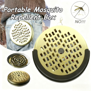 Outdoor Hanging Waist Mosquito Coil Box Home Decorative Portable Aromatherapy Mosquito Holder