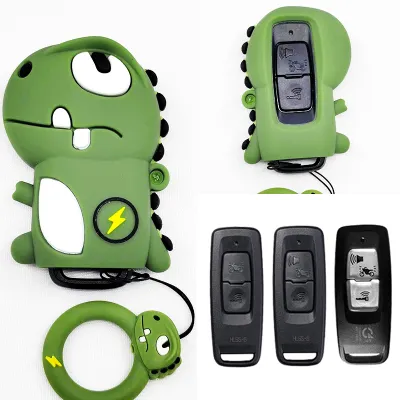 Motorcycle Cartoon Dragon Key Cover Case For Honda Scoopy 2023 Vario 160 Vario 125 2022 PCX 160 ADV 160 Motorcycle Scooter Remote