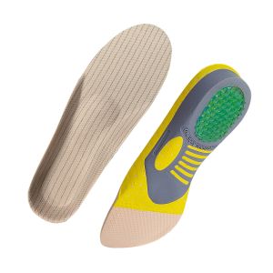 Sport Spring Silicone Gel Insoles for Women Men Orthotic Sole Pad For Shoes Deodorant Breathable Cushion Running Pad For Feet