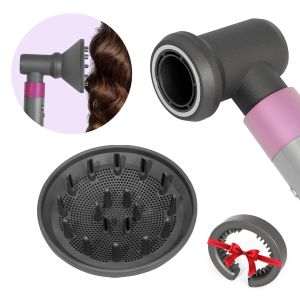 Diffuser and Adaptor Compatible with Airwrap Diffuser Attachment Compatible with Airwrap Styler Converting to Hair Dryer
