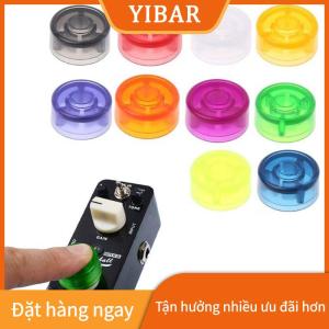 YIBAR 1 miếng bảo vệ cản trước bằng nhựa nhiều màu cho bàn đạp hiệu ứng guitar