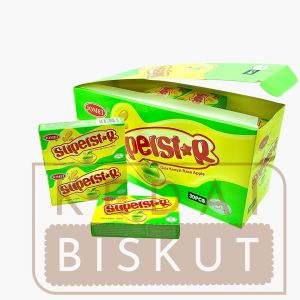 Chewy Candy Apple SuperStar Jomei 30pcs [ Gula - Gula Kenyal ]