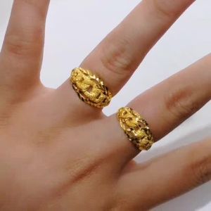 Cincin Coco Pelbagai (1g-3g++) Saiz 12 13 14.5 17.5 Emas 916 Yon Hing