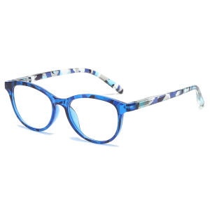 JN IMPRESSION New all-match square frame glasses reading glasses ultra-light printed anti-blue light high-definition reading glasses