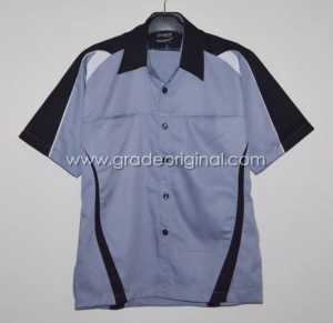 Kemeja seragam abu baju seragam kerja