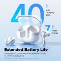 Tai Nghe Không Dây True Wireless SoundPEATS Clear Bluetooth 5.2 Thời Lượng Pin Đến 40h Chống Ồn ENC. 