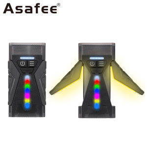 Đèn pin LED Asafee M19 mạnh mẽ độ sáng cao chuẩn C có thể sạc lại đèn khẩn cấp đèn pin EDC biến hình thú vị kèm kẹp
