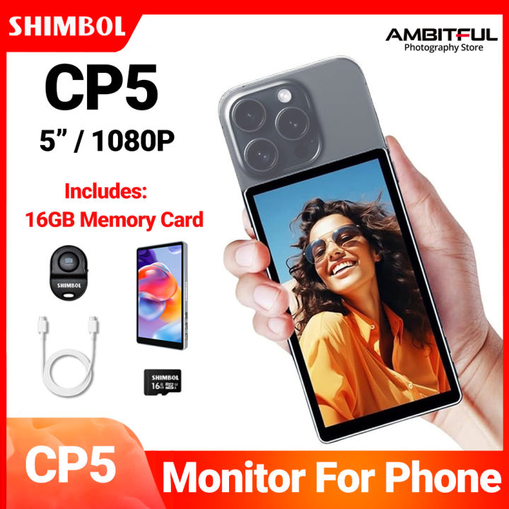 Shimbol CP5 / CP5 Lite 5'' Touch Screens 1080p Full HD Rear Camera ...