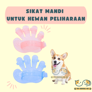 Sikat Sisir Mandi Pijat Bulu Kucing Anjing Kelinci Pet Grooming