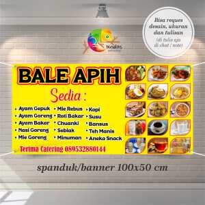 Cetak Spanduk Banner Warung Makan