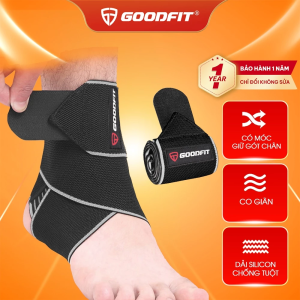 Băng Bảo Vệ Cổ Chân GoodFit GF612A Chính Hãng - Cố Định An Toàn Giảm Đau Hiệu Quả