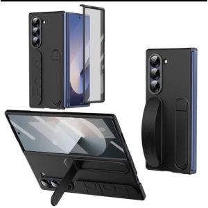 Stand Wrist Strip Case Samsung Galaxy Z Fold 6 5G Handstrip case Font  Back