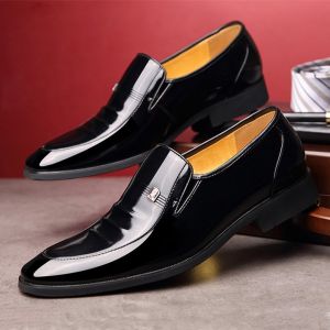 Giày tây nam tăng chiều cao NCB01 6CM Giày da bóng công sở IMATA bảo hành 6 tháng