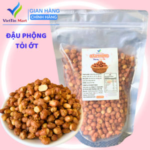 1KG Đậu phộng rang tỏi ớt siêu ngon - Viettin Mart