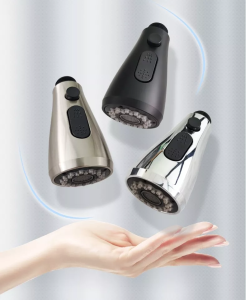Đầu loa vòi rửa bát dây rút nóng lạnh 3 chế độ nước