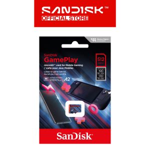 SanDisk® GamePlay microSD™ Card (128GB/ 256GB/ 512GB/ 1TB)