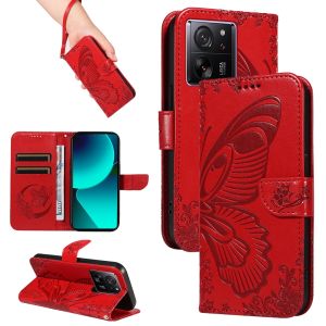 เคสโทรศัพท์ใหม่สำหรับ Xiaomi Mi 13T 12T 12T 12 Pro /Mi 14 13 12 Pro/mi 13 12 11 Lite 5G NE เคสเคสแบบฝาพับมีช่องเสียบบัตรแม่เหล็กทรงผีเสื้อหางแฉก