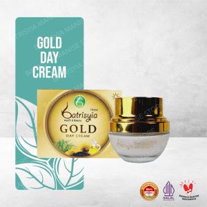 Batrisyia Premium Gold Duo Cream - Pelembab Malam & Siang 24K